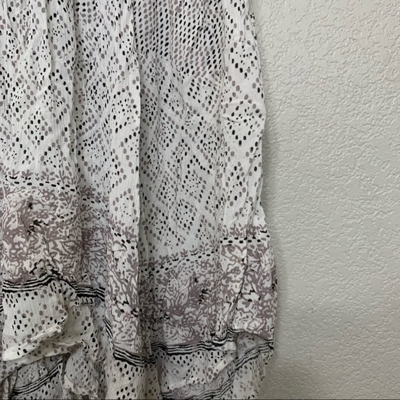 Free People Heat Wave ivory combo tunic size small - Picture 7 of 10